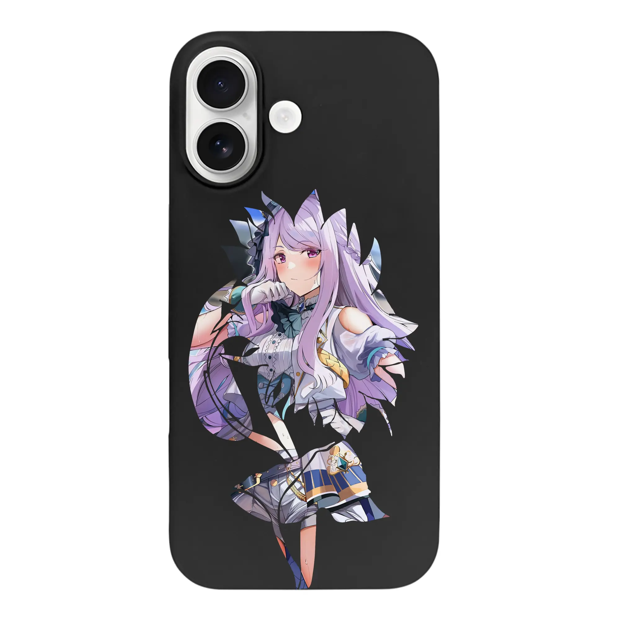 ウマ娘 プリティーダービー グッズ メジロマックイーン - iPhone 17 シリーズ シリコンケース 薄型 耐衝撃 指紋防止 ソフトタッチカバー 精密フィット 傷防止 保護ケース iPhone 17/17 Air/17 Pro/17 Pro Max 対応